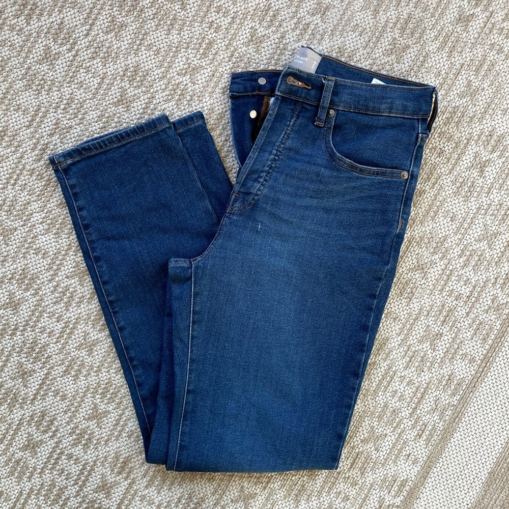 Everlane High-Rise Slim-Straight Jean